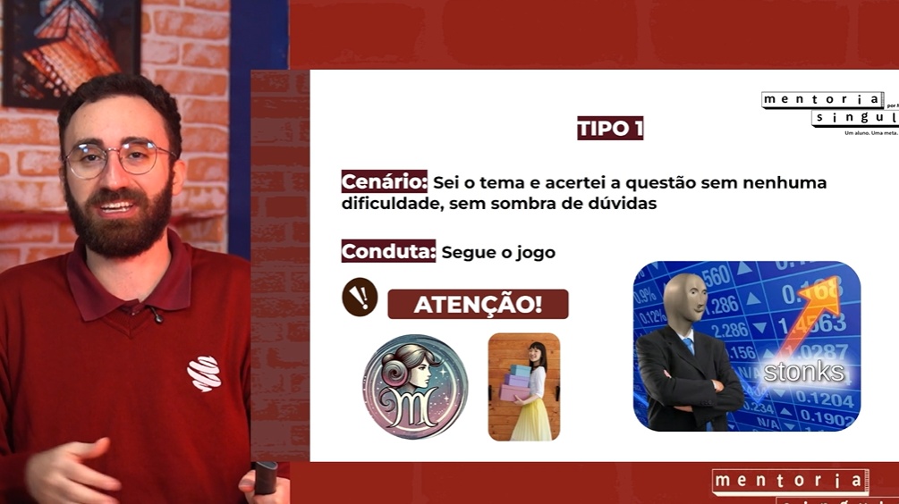 Vinte mil léguas submarinas: mergulhando na correção e nos tipos de questão